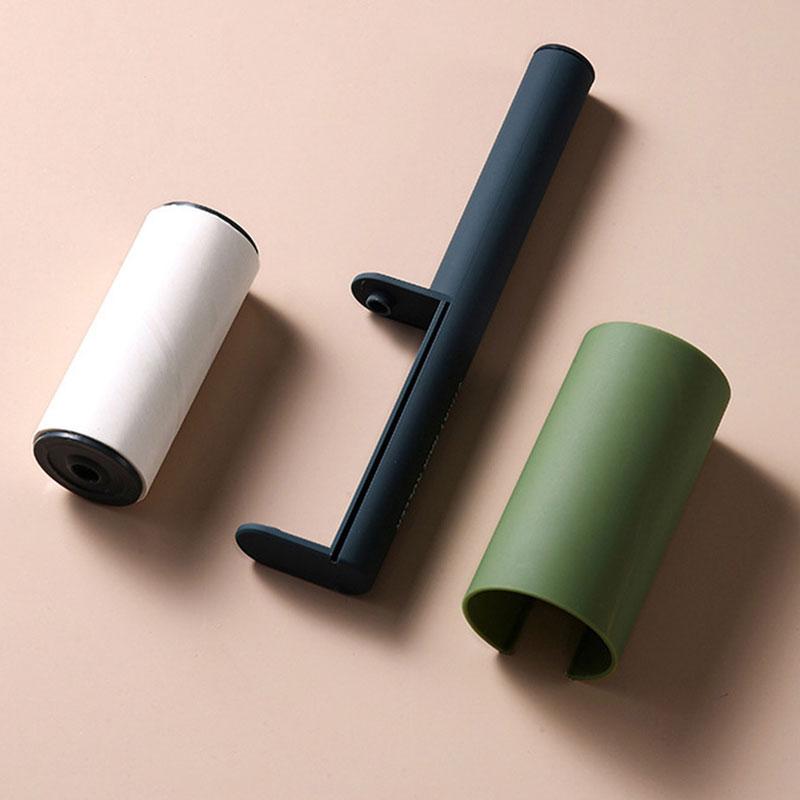 Reusable Lint Sticky Roller Works Great On Pet Dog Cat Hair, Clothing, Furniture Household Cleaning And More Dust Remover