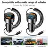 Car Charger Fast Charging Adapter Car Charging Solution with 150cm Cable for 12V-24V Car Automobiles Truck Bus