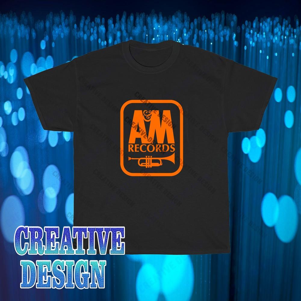 

Brand New AandM Records Famous Records Label Company T-Shirt Funny Size S to 5XL M