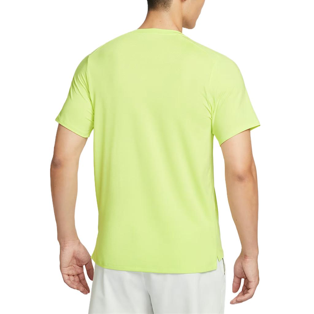 Nike Dri-FIT Comfortable Short Sleeve Round Neck Tennis Shirt Men tops Green FZ6911-736