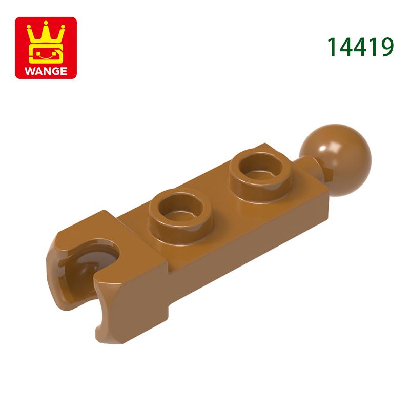 163Pcs/lot 14419 1x2 SideB with Tow Ball Socket Board Building Blocks Moc Color Accessories Compatible with Brick DIY Parts about 163pcs