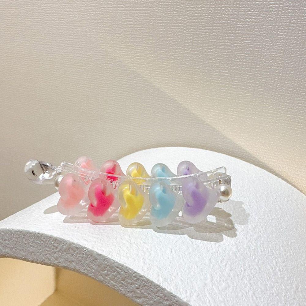 Colorful Hair Clips Frosted Banana Clip Vertical Clip Large Banana Hair Clips  Girl