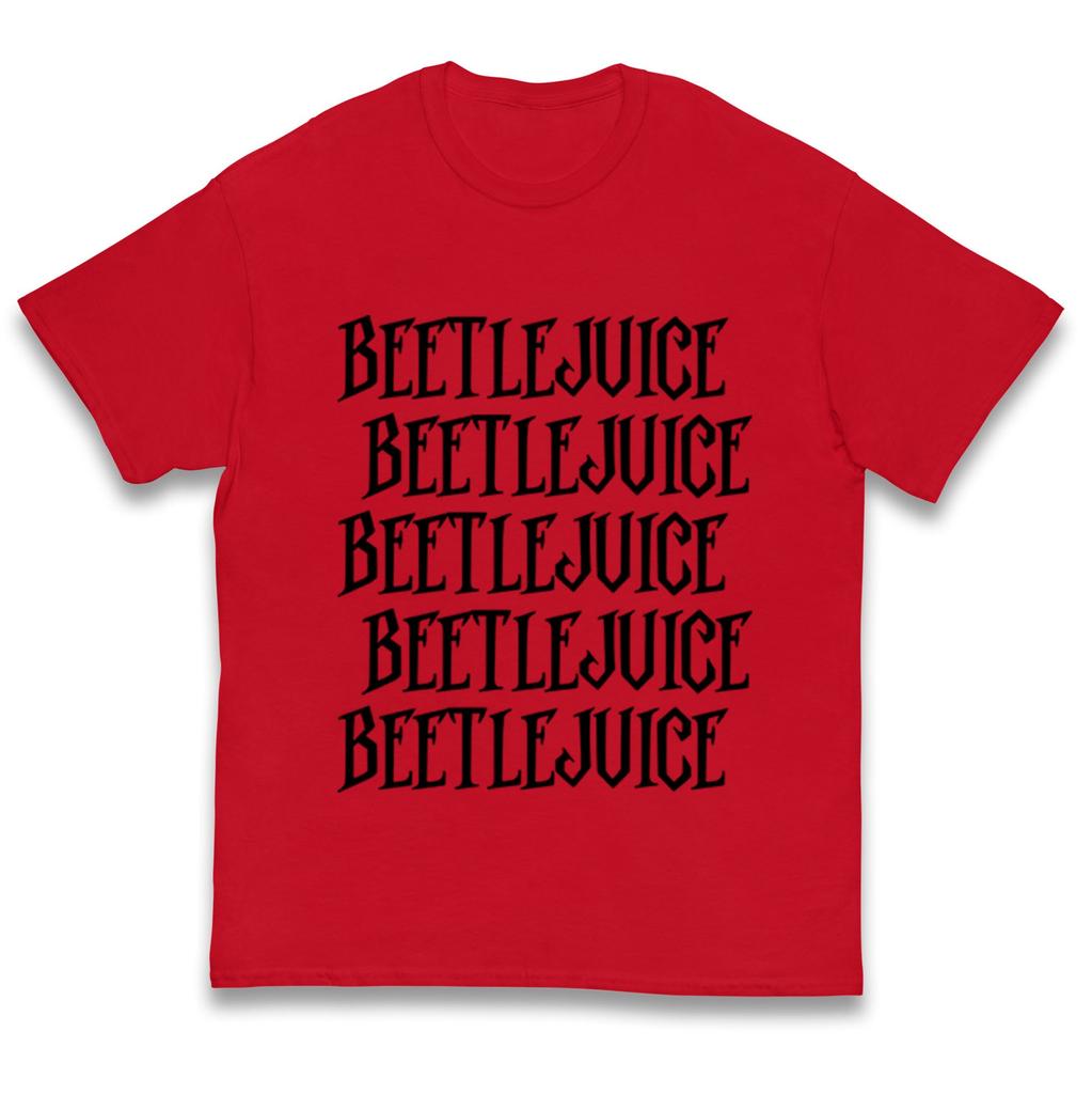 Beetle Juice Michael Keaton Halloween Kids T Shirt