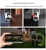 ICSee WiFi Dual-Screen Outdoor Camera with 6MP HD and Full-Color Night Vision