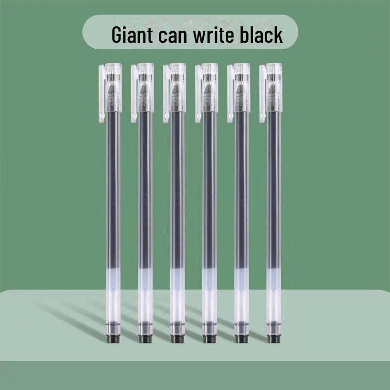 Jätte 0,5 mm Gelpenna - Stor Kapacitet, Snabbtorkande Nålspets för Kontor & Tentor