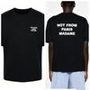 2026 Estate Unisex Unisex Cotone Puro Y2K Maglietta Stile Casual Girocollo Stampata Taglio Vuoto Traspirante Parigi 2026 T-Shirt