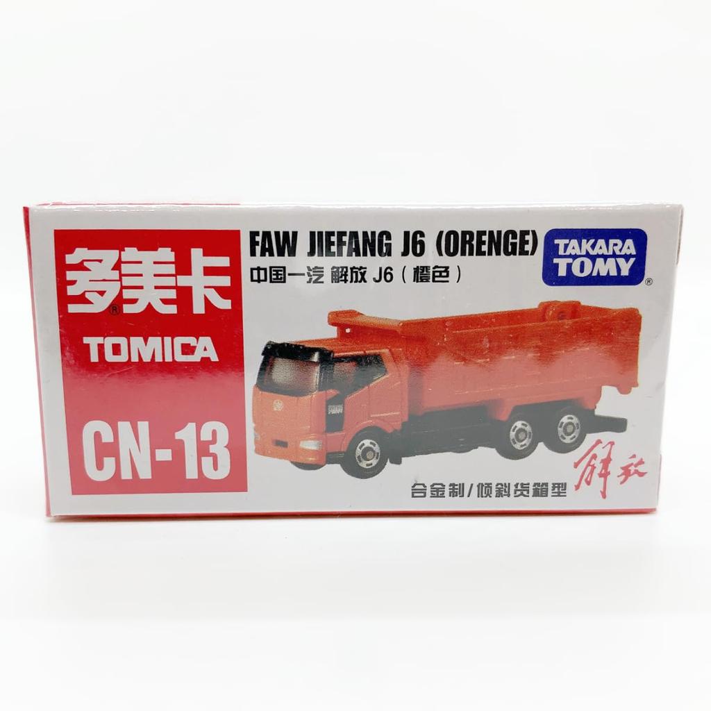 Tomica China Exclusive CN-13 FAW Jiefang J6 (Orange) - Overseas Exclusive Tomica [Used]
