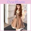 Medieval Princess Dress For Women Vintage Fancy Gothic Dress With Abstraction Print For Autumn Winter Collection