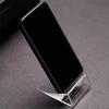 1 Transparent Acrylic Mobile Phone Holder, Multi-angle Desktop Holder, Portable Creative Bedside Desktop Accessories