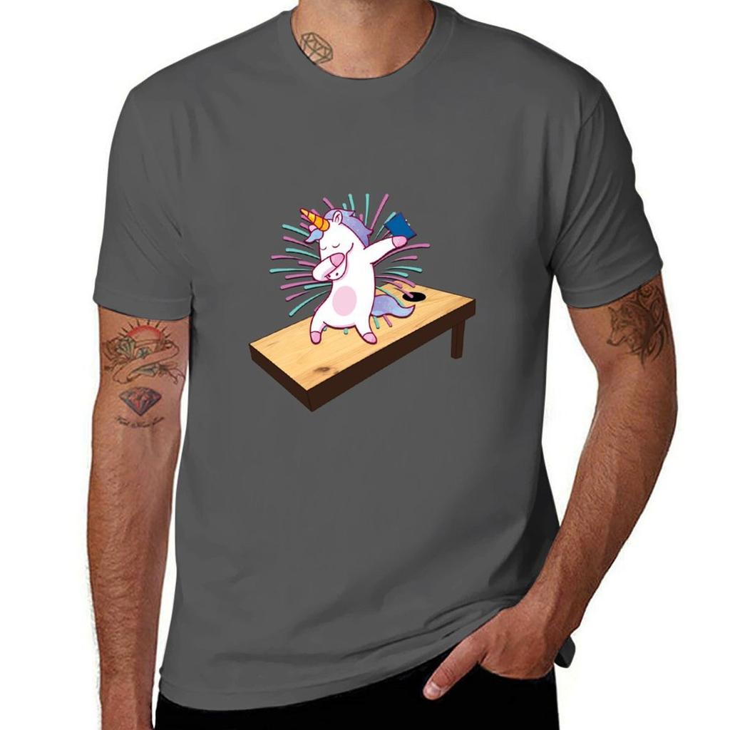 Cornhole Funny Player Gift Idea Cute Unicorn Tshirt Thanksgiving Day Tee Top