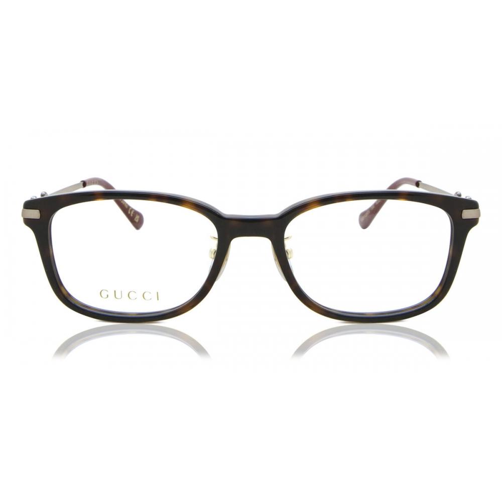 

Gucci Gg1129oj Asian Fit 002 Women Eyeglasses Shiny Dark Havana/52