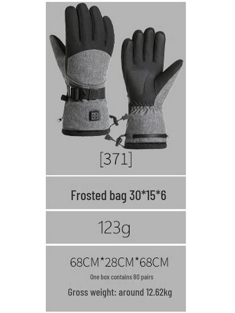 Women's Winter Touchscreen Waterproof Fleece-Lined Cycling Gloves