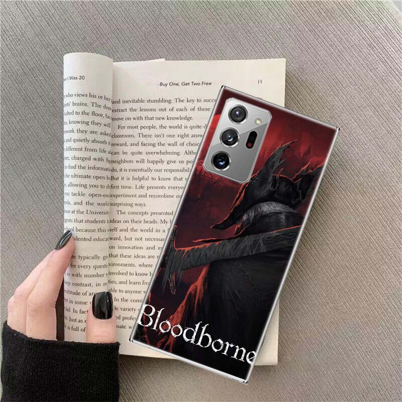 Game Bloodborne Phone Case For Samsung Galaxy S25 Edge S24 S23 FE S22 S26 Ultra S21 S20 S10 Plus Capa Soft