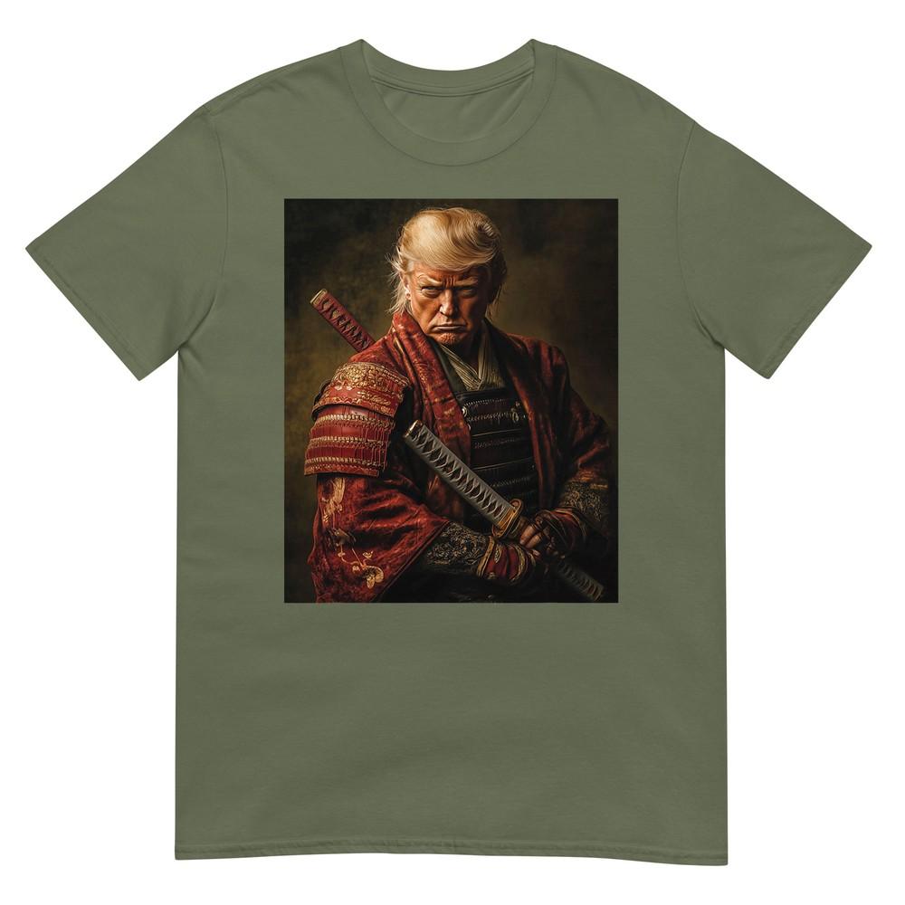Samurai Trump TShirt Funny Graphic Tee TShirt