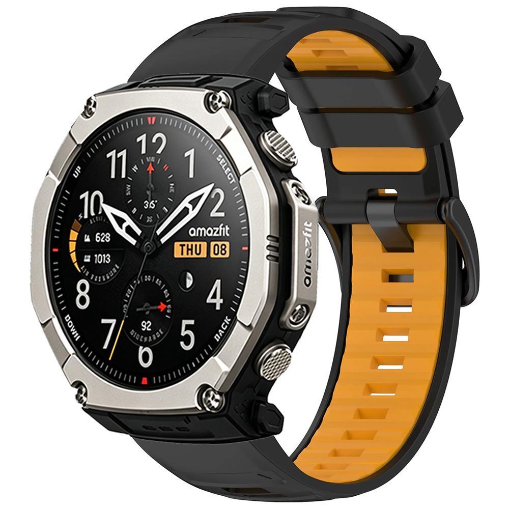Quick Fit 20mm 22mm 26mm Silicone Strap for Amazfit T-Rex Ultra 2 51mm Outdoor Bracelet for Garmin Fenix 8/E/Tactix 8/Quatix 8