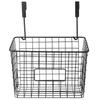 Basket Hanging On the Cabinet Door, Metal, Black, RADKA, 25x16x30 Cm