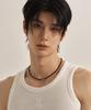 Lanarchive [1013] Black Mini Bead Necklace