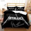 Heavy Metal Music Casal All Season Duvet Cover Comforter Bedding Sets Soft Quilt Cover And Pillowcases Single/Double/Queen/King