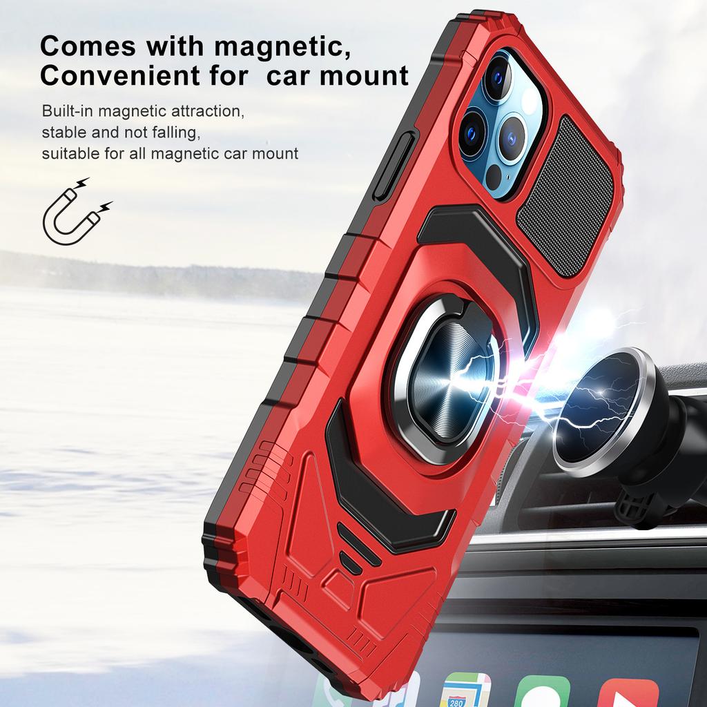 Applicable to Apple 17promax mobile phone case IP16 simple business 15 military anti-drop case 14 car magnetic attraction 13 tide