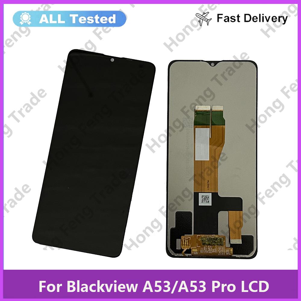 LCD Screen and Digitizer Full Assembly for Blackview A53;Black; + Tools
