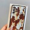 Retro Rust Design Soft Cover Case for Galaxy A32 A73 A25 A26 A21 A52 A71 A22 A31 A36 A72 A23 A56