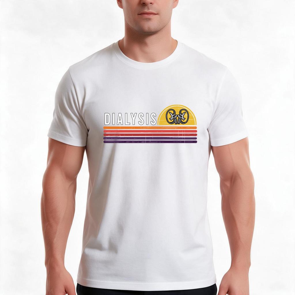 Dialysis For Dialysis Patient Dialysis Technician Tshirt Summer Casual Cotton Tee Oversized Streetwear Tops Unisex Unisex Unisex