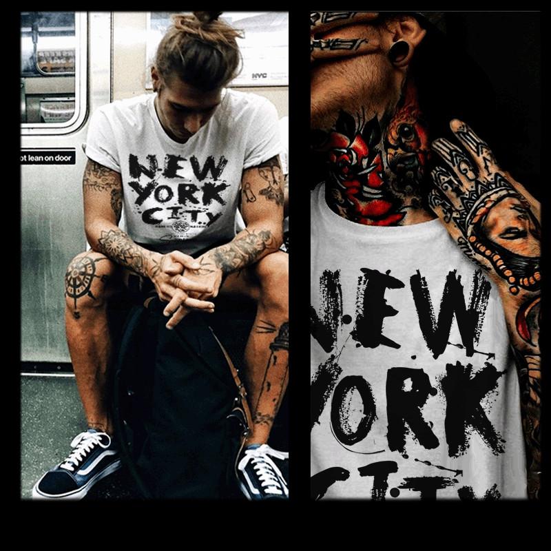 

NY T-shirt New York NYC Hip Hop NY City Brooklyn, queens, the Bronx, Harlem tee 2XL