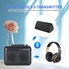 Portable Cassette Player Recorder with Bluetooth Transmitter, Walkman Cassette Tape Player with Headphone Jack, Build-in Speaker, Microphone Jack,