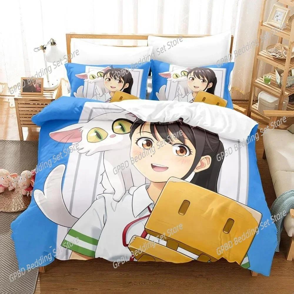Luxury New 3D Print Anime Suzume no Tojimari Bedding Set Single Twin Full Queen King Size Bed Set Bedroom Duvet cover Sets