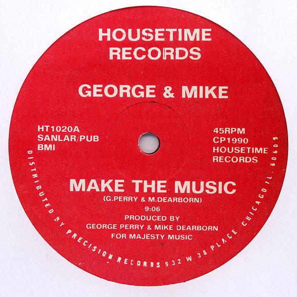 

12inch Record GEORGE MIKE Make The Music HT1020 Housetime Recor 1990 US Dance Electronica Used