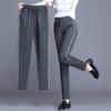 Harem Pants Spring, Summer, Autumn and Winter Black Loose Slim Sports Casual Pants Large Size Pants for Women