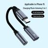 2-in-1 Type-C Charging & Calling Adapter: Multifunctional Sound Card & Audio Cable for Live Streaming