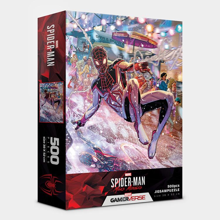 500 piece jigsaw puzzle - Spiderman Miles Morales, popular Korean puzzle