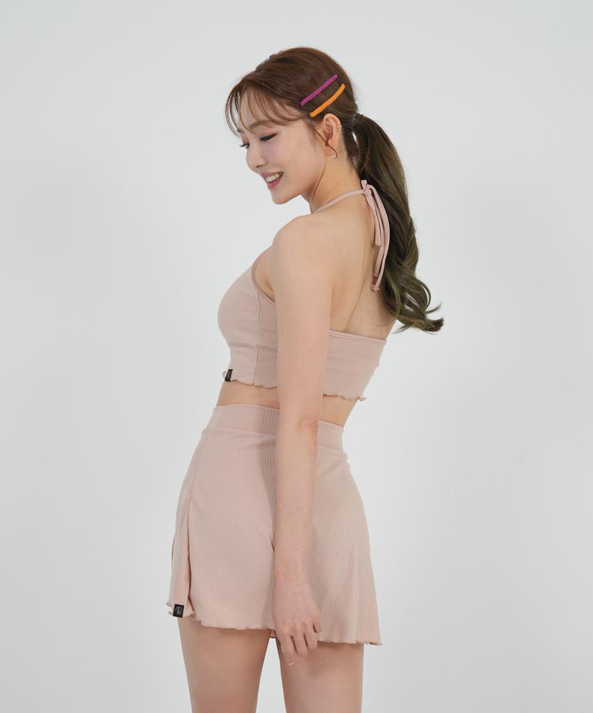 PORRIZ [Scarlet Skirt_Light Beige] Swimwear Resort Cover-Up Skirt