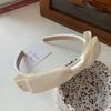 Doplňky do vlasů French Vintage Bowknot Jednobarevná stuha do vlasů