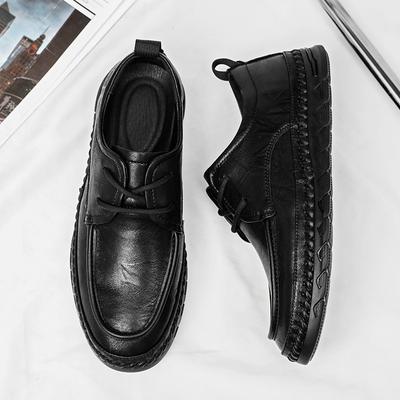 Fashion Genuine Leather Shoes For Man Leather Casual Shoes Fashion Business Oxford Shoes High Quality Designer Work Shoes