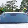 Car Ornaments 3D Car Roof Decoration Stickers Bean Sprout Seedlings Flower Bud Tentacle Ornament Exterior Decorative Accessories