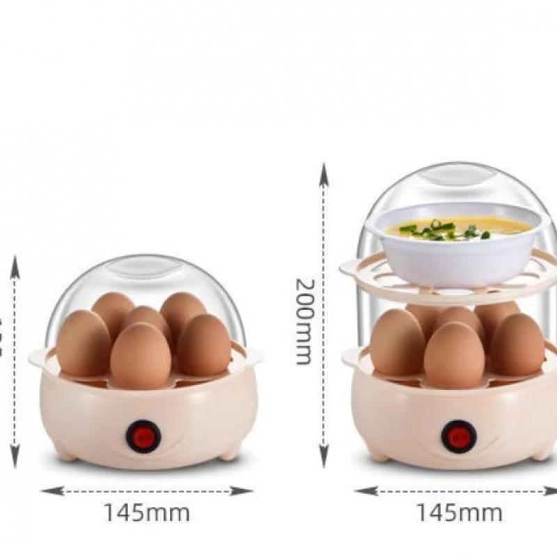 Multi-Function Egg Cooker: Steamed Egg, Anti-Dry Burning, Auto Power Off, Perfect for Breakfast