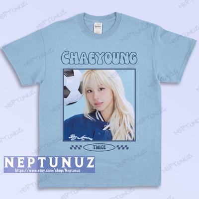 Chaeyoung Kpop T-Shirt, Ready To Be, Retro Girlband Music Graphic Tee