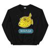 Boxfish Ocean Beach Water Marine Crewneck Sweatshirt