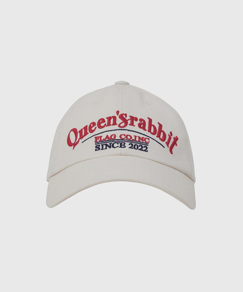 Kwinseulaebis Qsrb Cotton Chino Lettering Baseball Cap