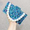 Vintage Colorful Paper Summer Chain Bag Fashion Evening Shoulder Acrylic Luxury Woman Handbag Shopper Bags Women Famous Brands