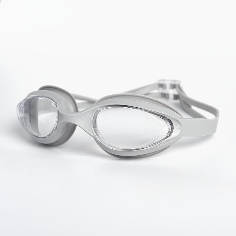 YL1100 Swimming Goggles Silicone Strap Competition Swimming Glasses Anti-fog Lens Integrated Nose Bridge Swim Goggle for Adult