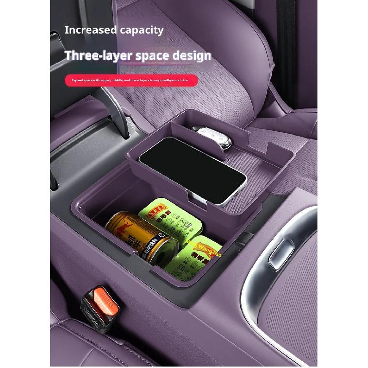 Για Leapmotor B10 Αυτοκίνητο Εκτεταμένο Κουτί Υποβραχιόνιου Οργανωτής Αποθήκευσης Leapmotor Εξατομικευμένη Τροποποίηση Αυτοκινήτου