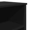Sideboard Black 91 x 35.5 x 74.5 cm Particleboard