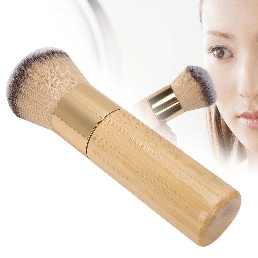 Bamboo Makeup Brush Loose Powder Brush Base Makeup Blush Brush Cosmetic Applying Tool