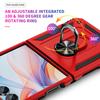 Military-grade Shockproof Phone Case For Samsung Galaxy Z Flip 7 Armor Ring Stand Holder Protective Case For Z Flip 7 FE 6 5 4 3