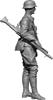 H3 Models WWII German Africa Machine Gunner 3D Printer Kit HS48094 1/48 (Person)