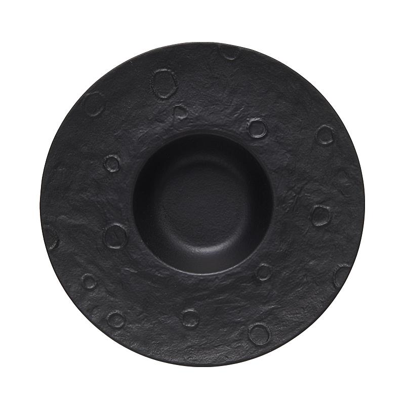 BRMeteorite Style Ceramic Plate French Restaurant Main Dish Cuisine Tableware Dessert Steak Plate Creative Home Kitchen TablewareEY
