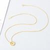 S925 Sterling Silver 18K Gold Plated Pendant Necklace for Women | Daily Wear Minimalist Clavicle Chain Fashion Jewelry Gift